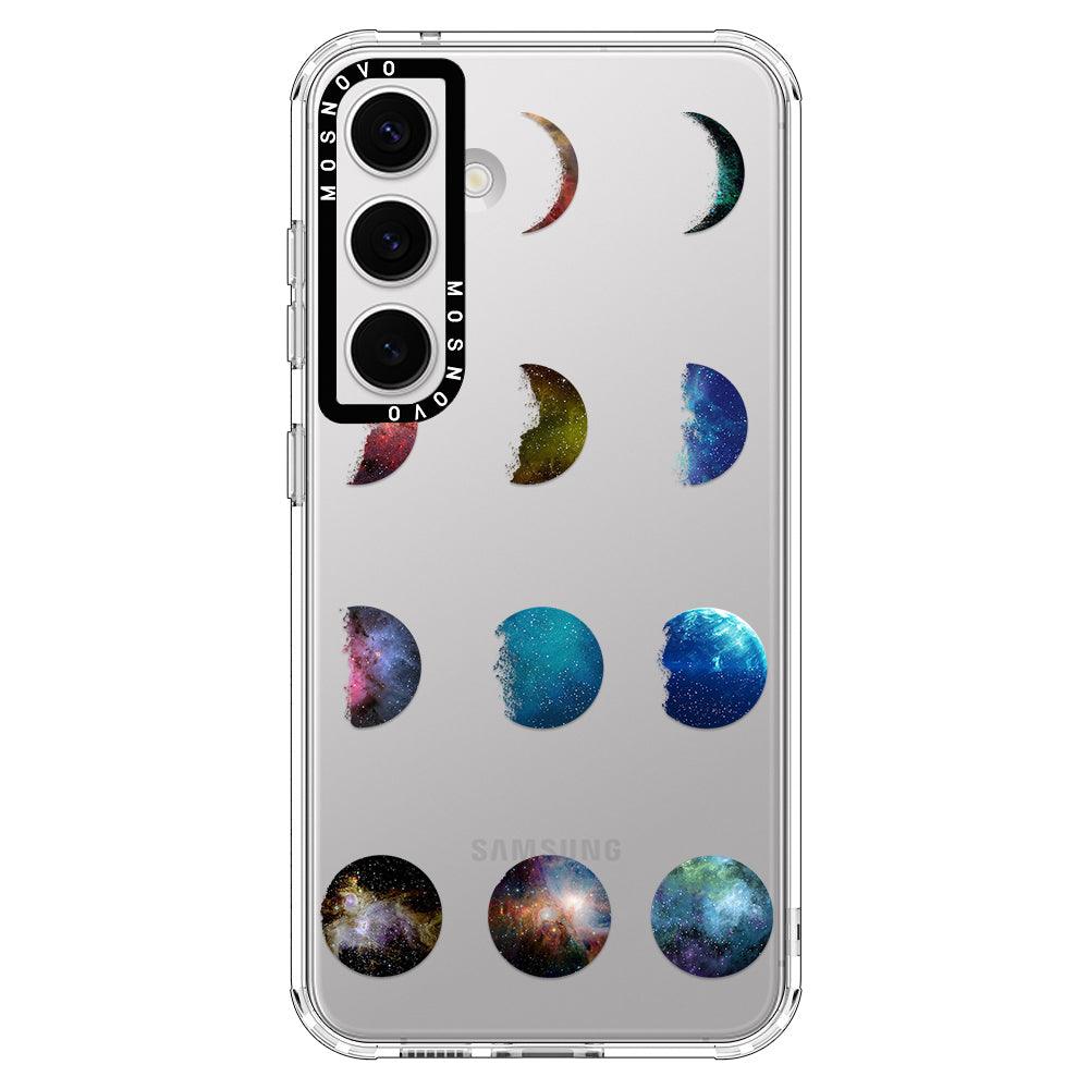 Moon Phase Phone Case - Samsung Galaxy S24 Plus Case - MOSNOVO