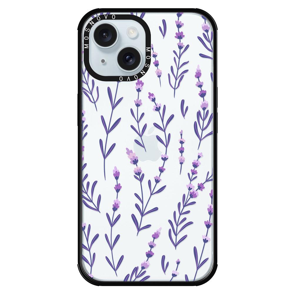 Lavenders Phone Case - iPhone 15 Plus Case - MOSNOVO