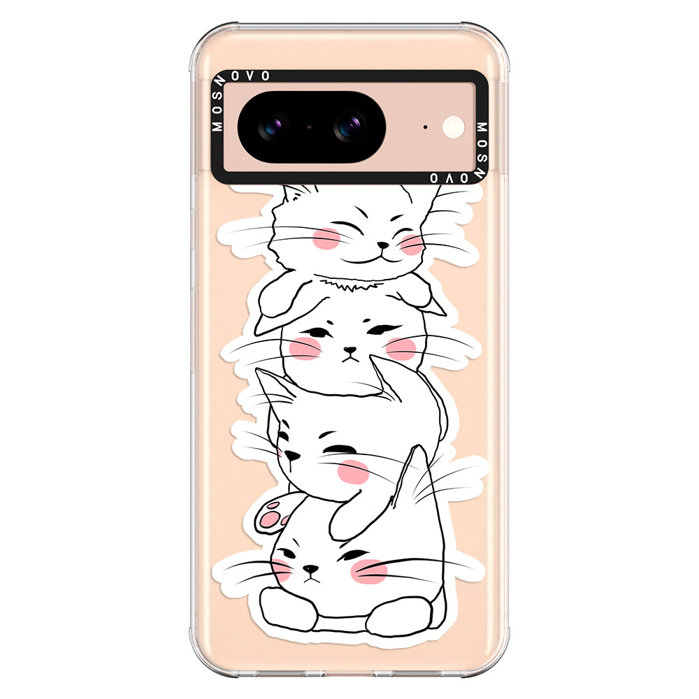 Squishcat Phone Case - Google Pixel 8 Case - MOSNOVO