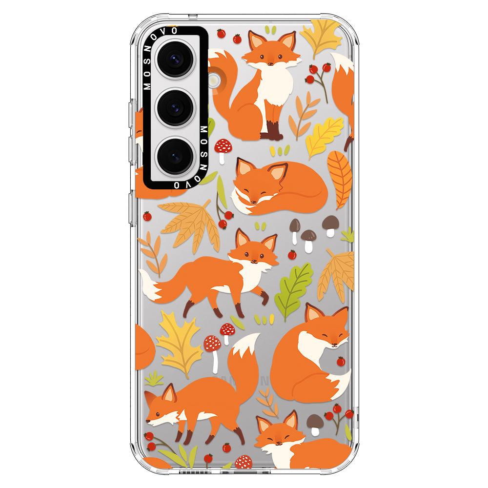 Autumn Fox Phone Case - Samsung Galaxy S24 Plus Case - MOSNOVO