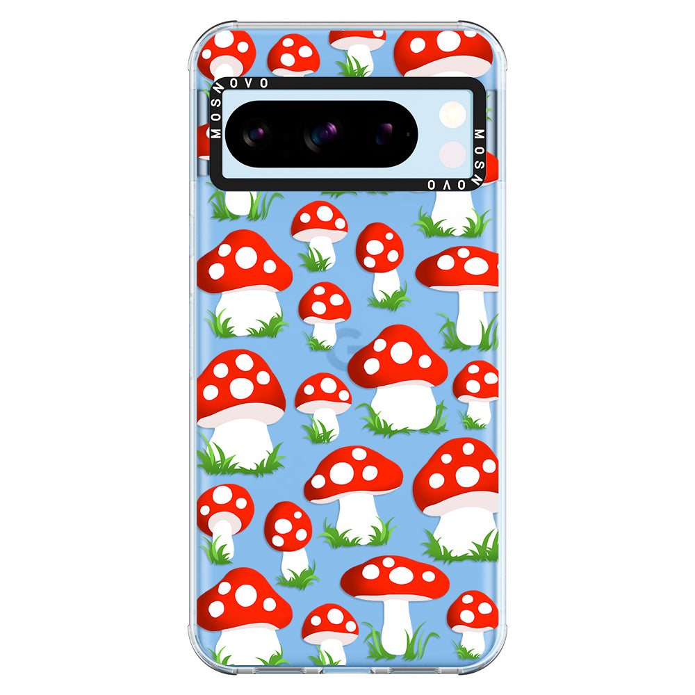 Cute Mushroom Phone Case - Google Pixel 8 Pro Case - MOSNOVO