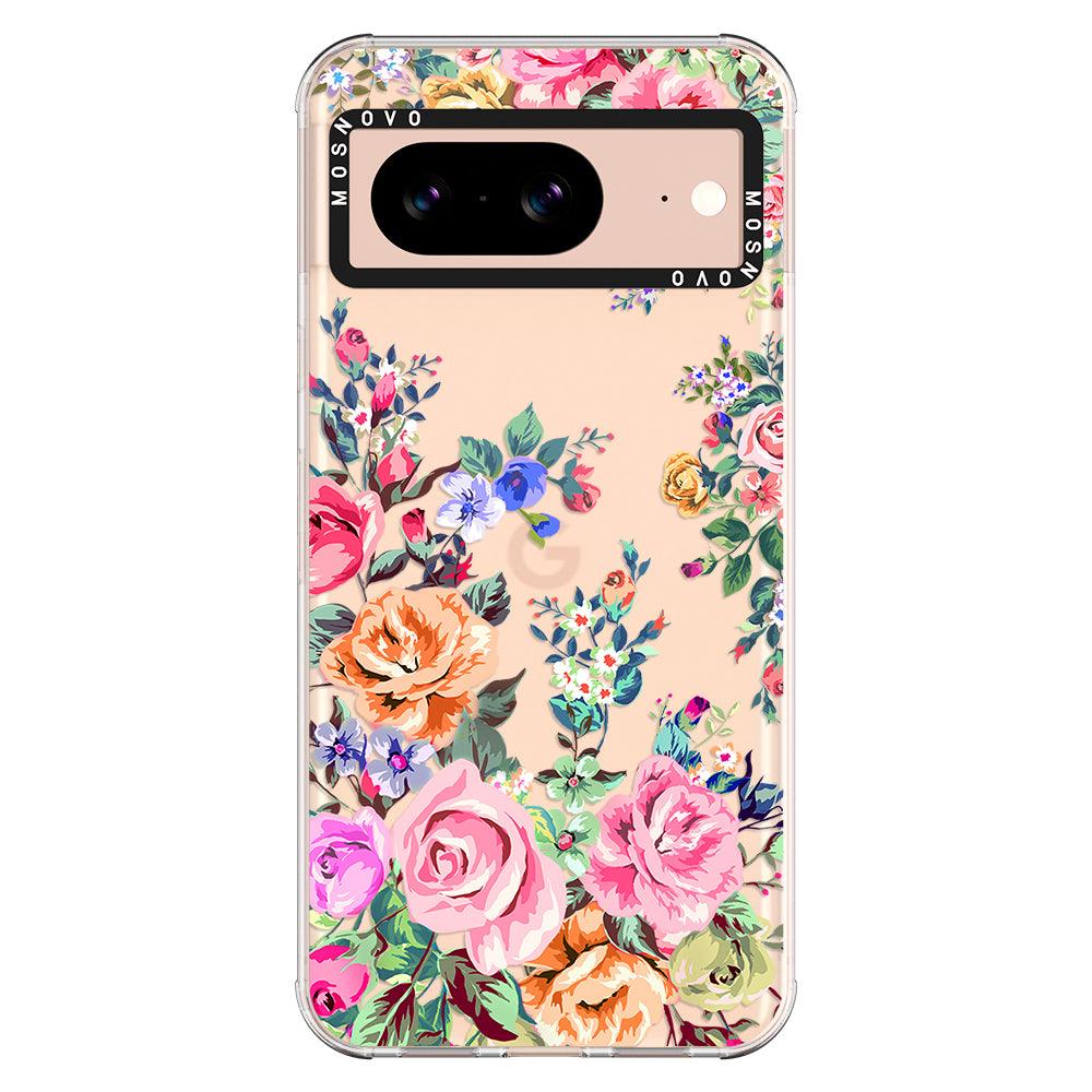 Flower Garden Phone Case - Google Pixel 8 Case - MOSNOVO