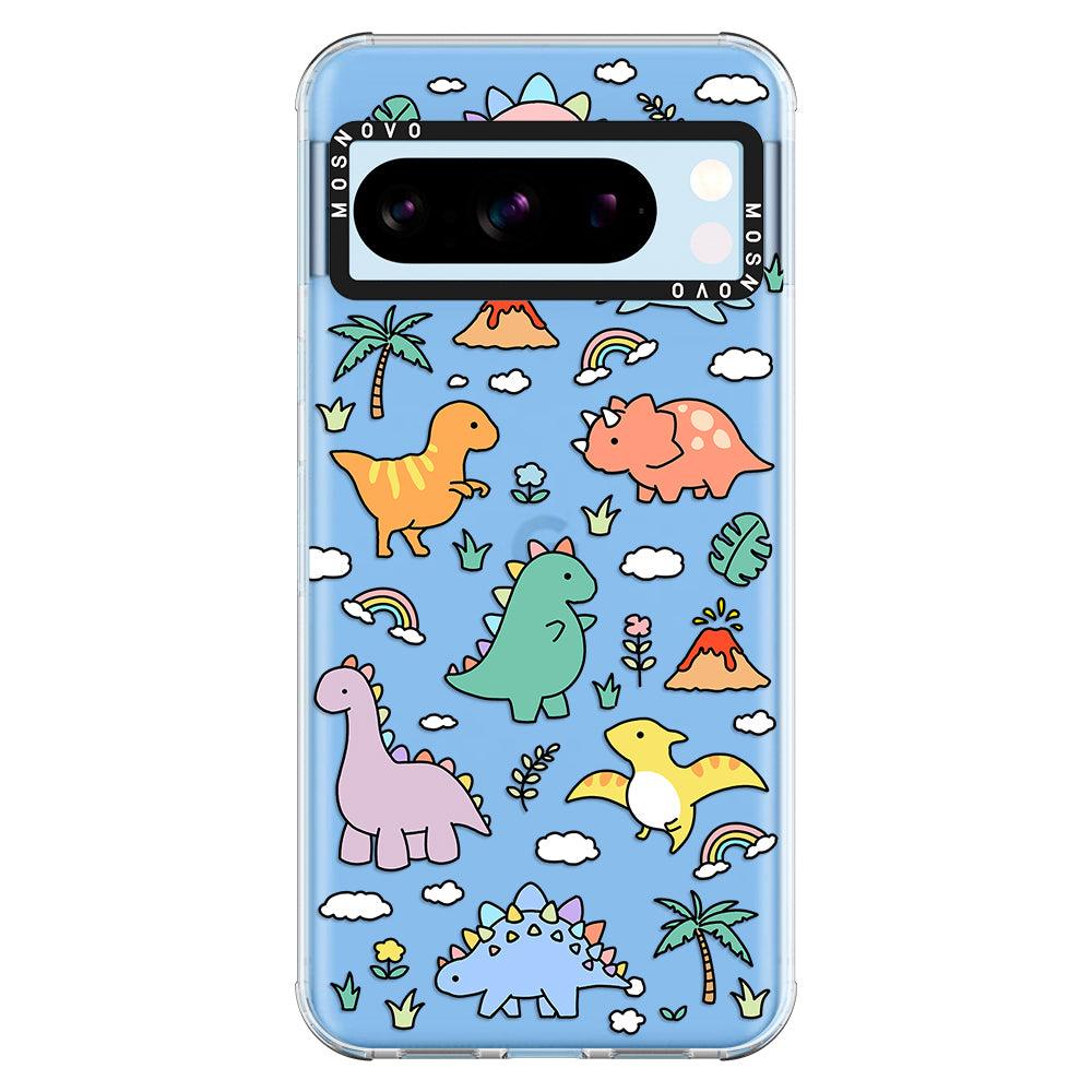 Cute Dinosaur World Phone Case - Google Pixel 8 Pro Case - MOSNOVO