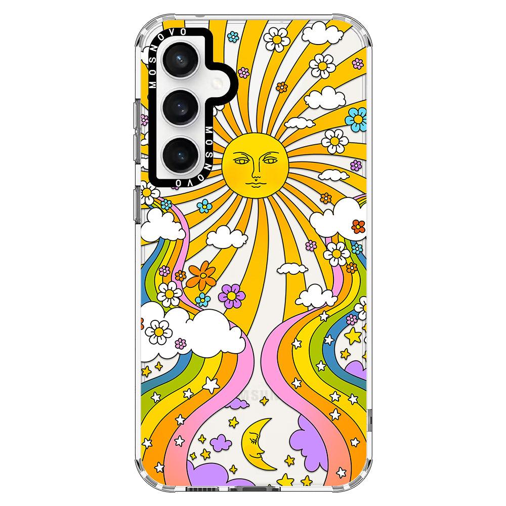 70's Psychedelic Groovy Art Phone Case - Samsung Galaxy S23 FE Case