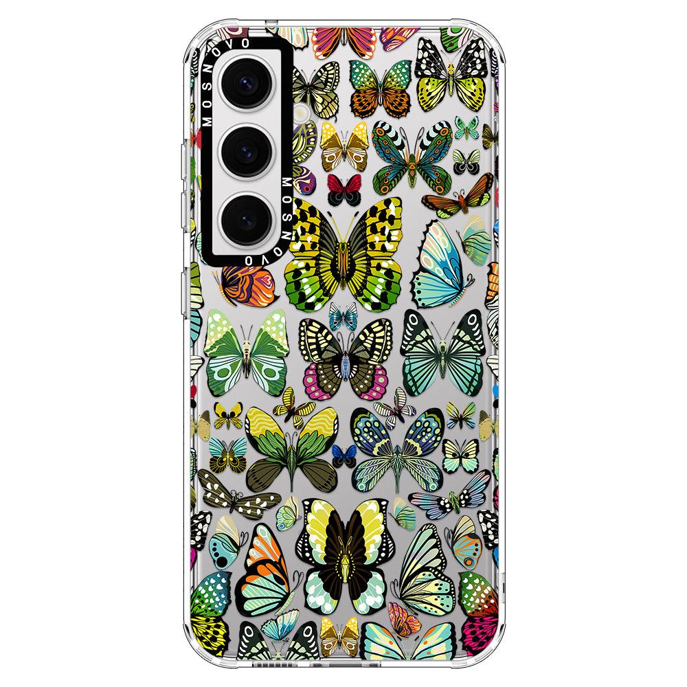 Butterflies Phone Case - Samsung Galaxy S24 Case - MOSNOVO