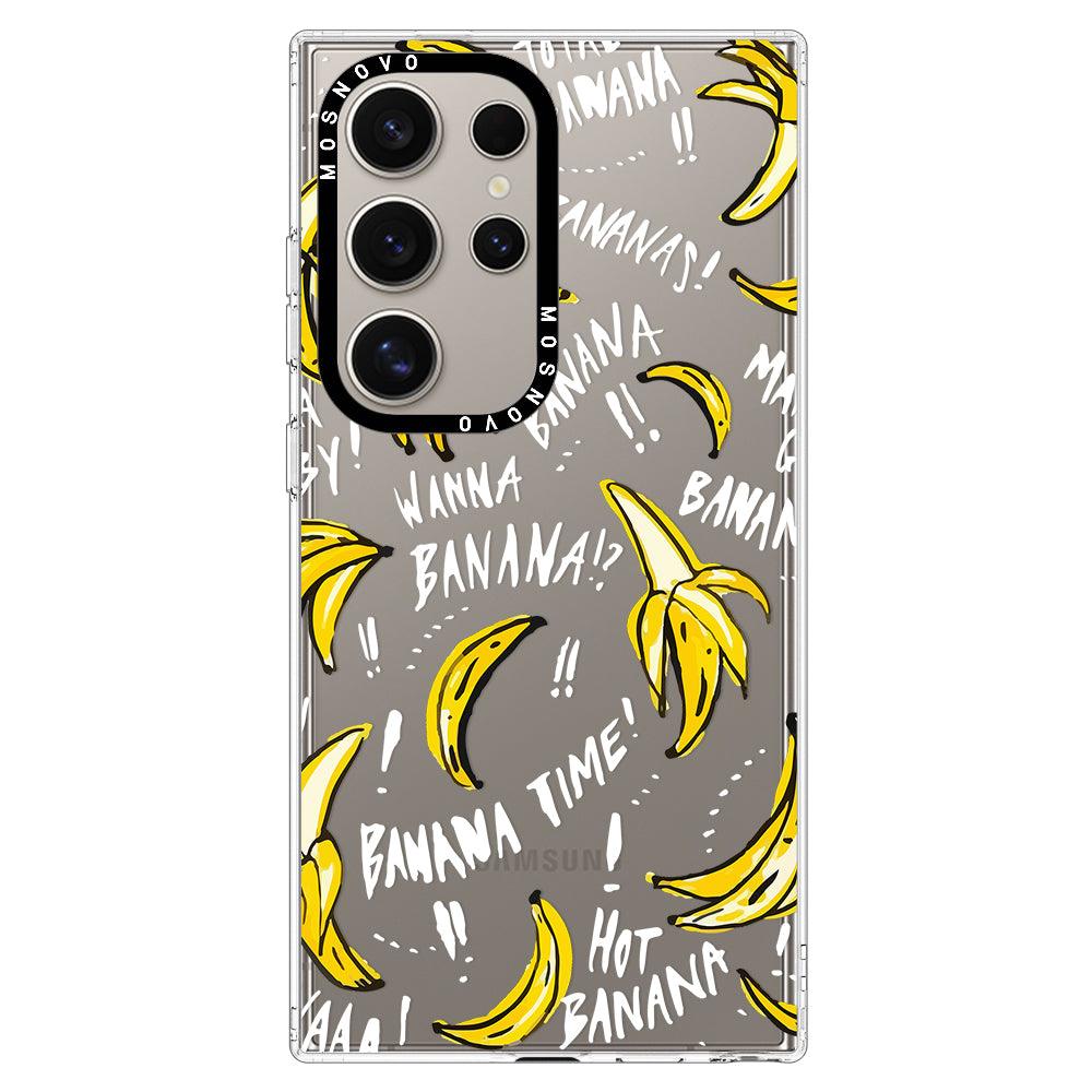 Banana Banana Phone Case - Samsung Galaxy S24 Ultra Case - MOSNOVO