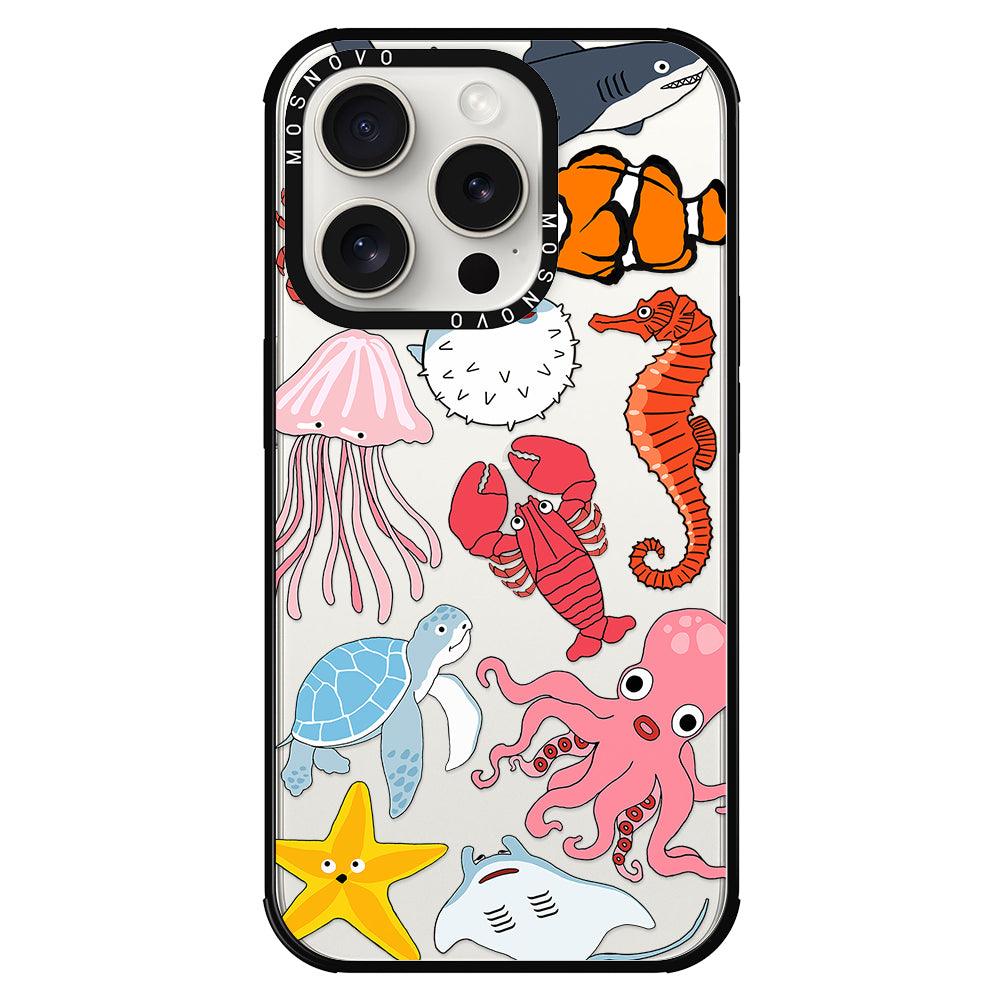 Sea World Phone Case - iPhone 15 Pro Case - MOSNOVO