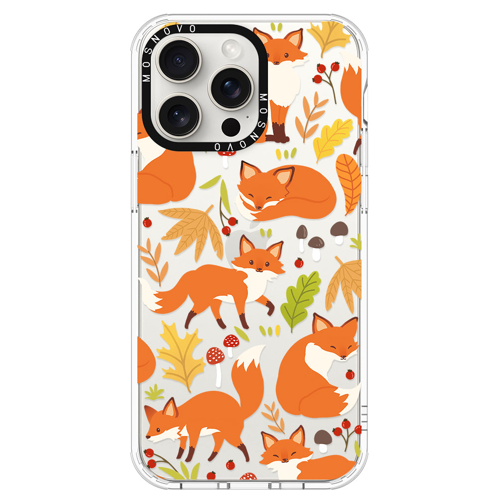 Autumn Fox Phone Case - iPhone 15 Pro Max Case - MOSNOVO