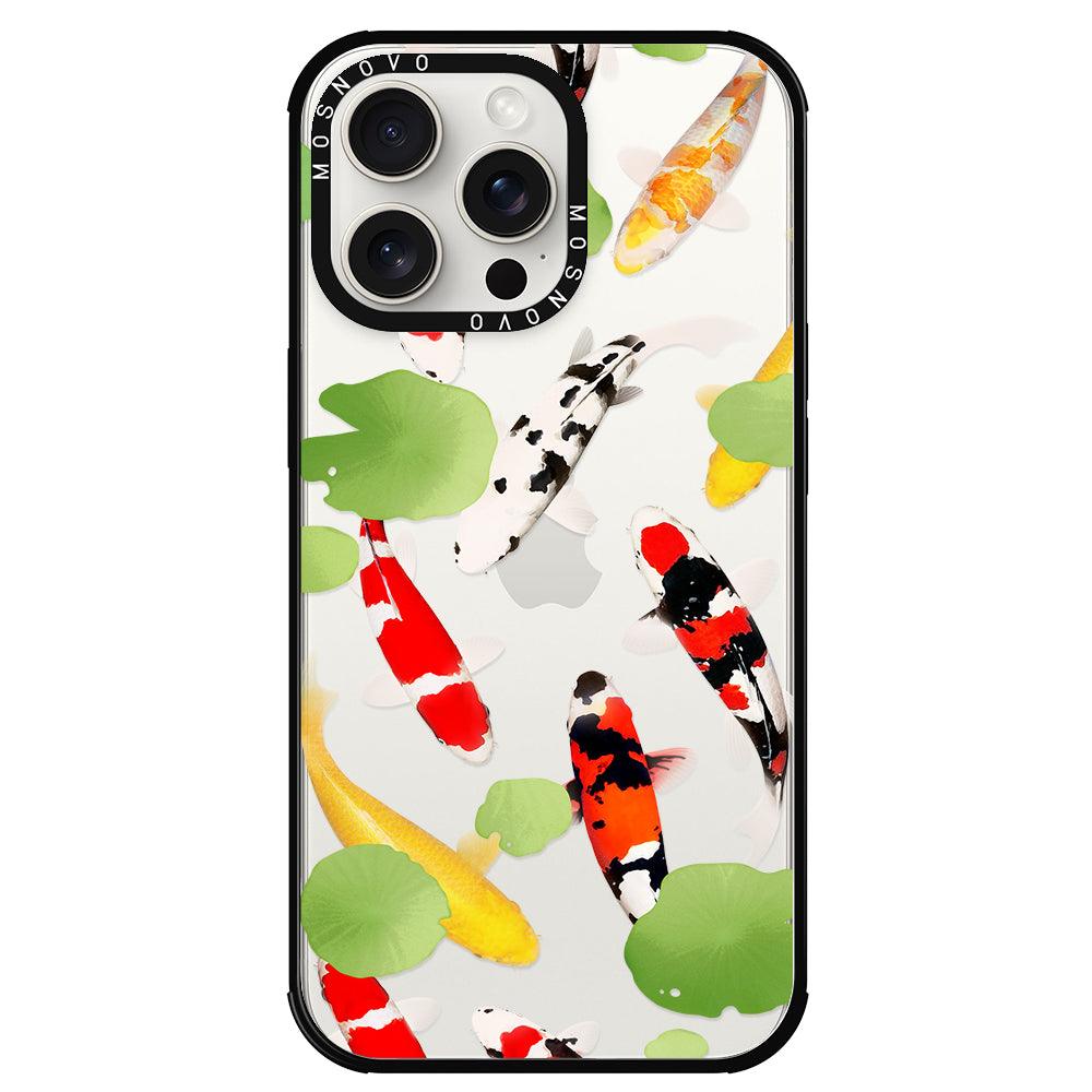 Koi Phone Case - iPhone 15 Pro Max Case - MOSNOVO