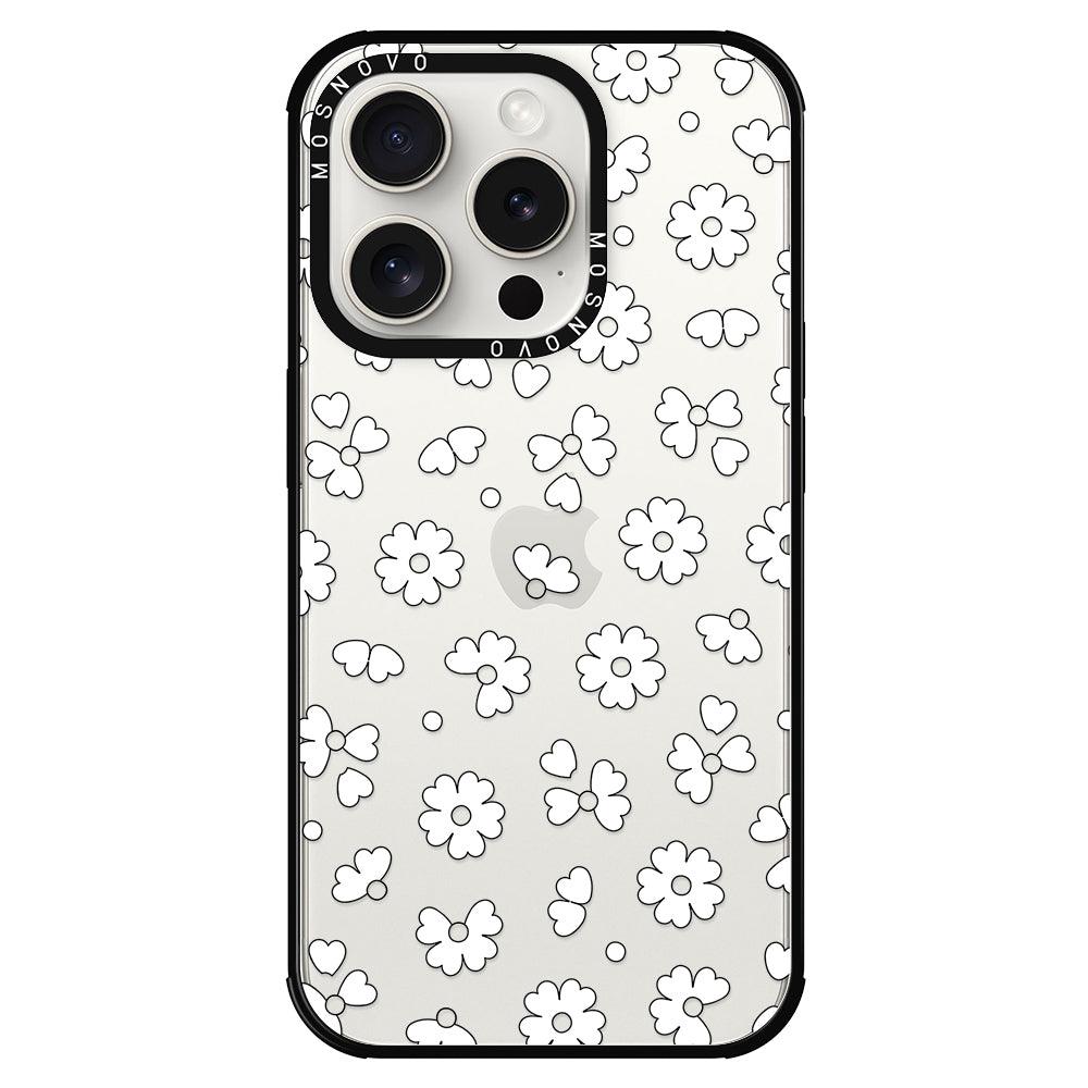 Floret Phone Case - iPhone 15 Pro Case - MOSNOVO