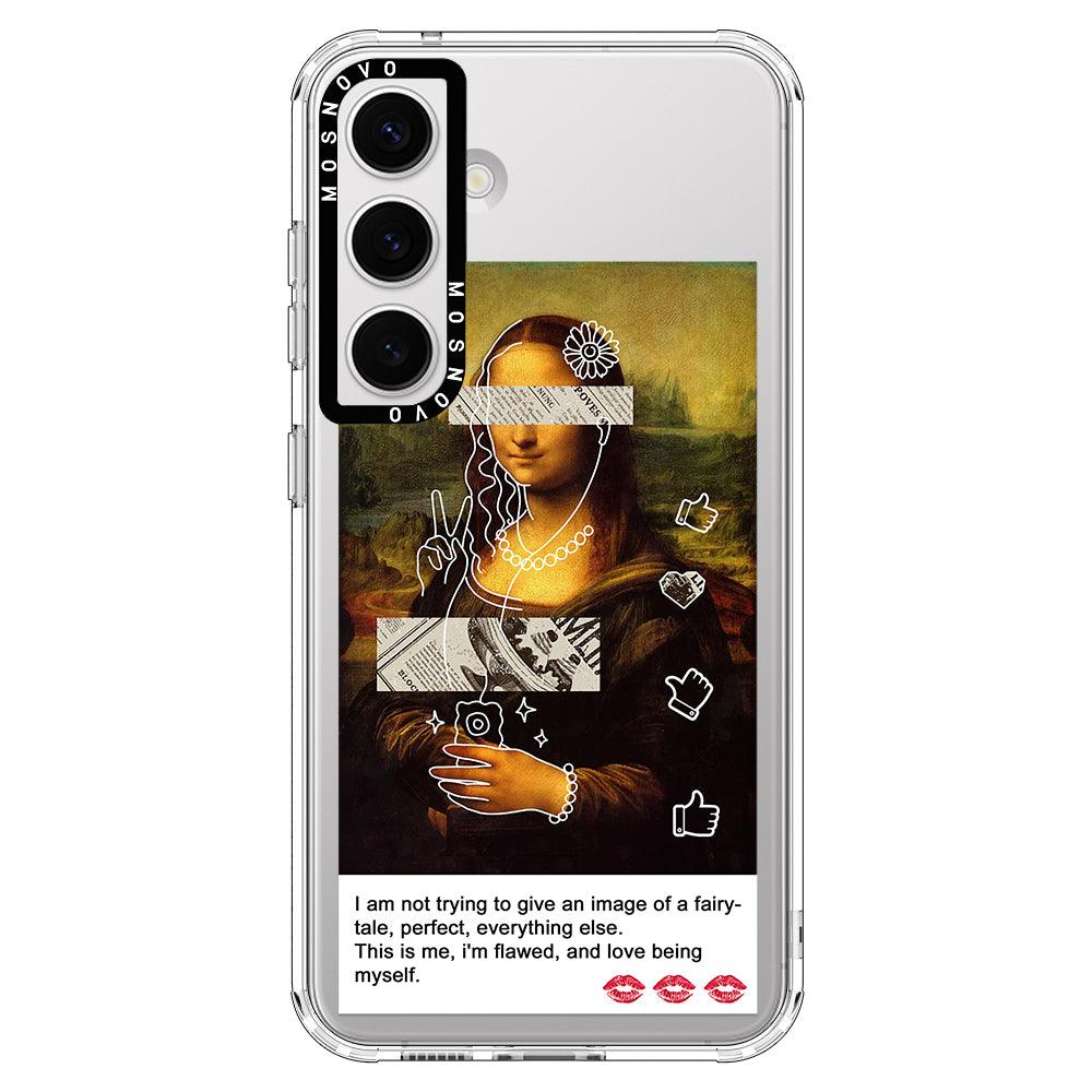 Selfie Artwork Phone Case - Samsung Galaxy S24 Plus Case - MOSNOVO