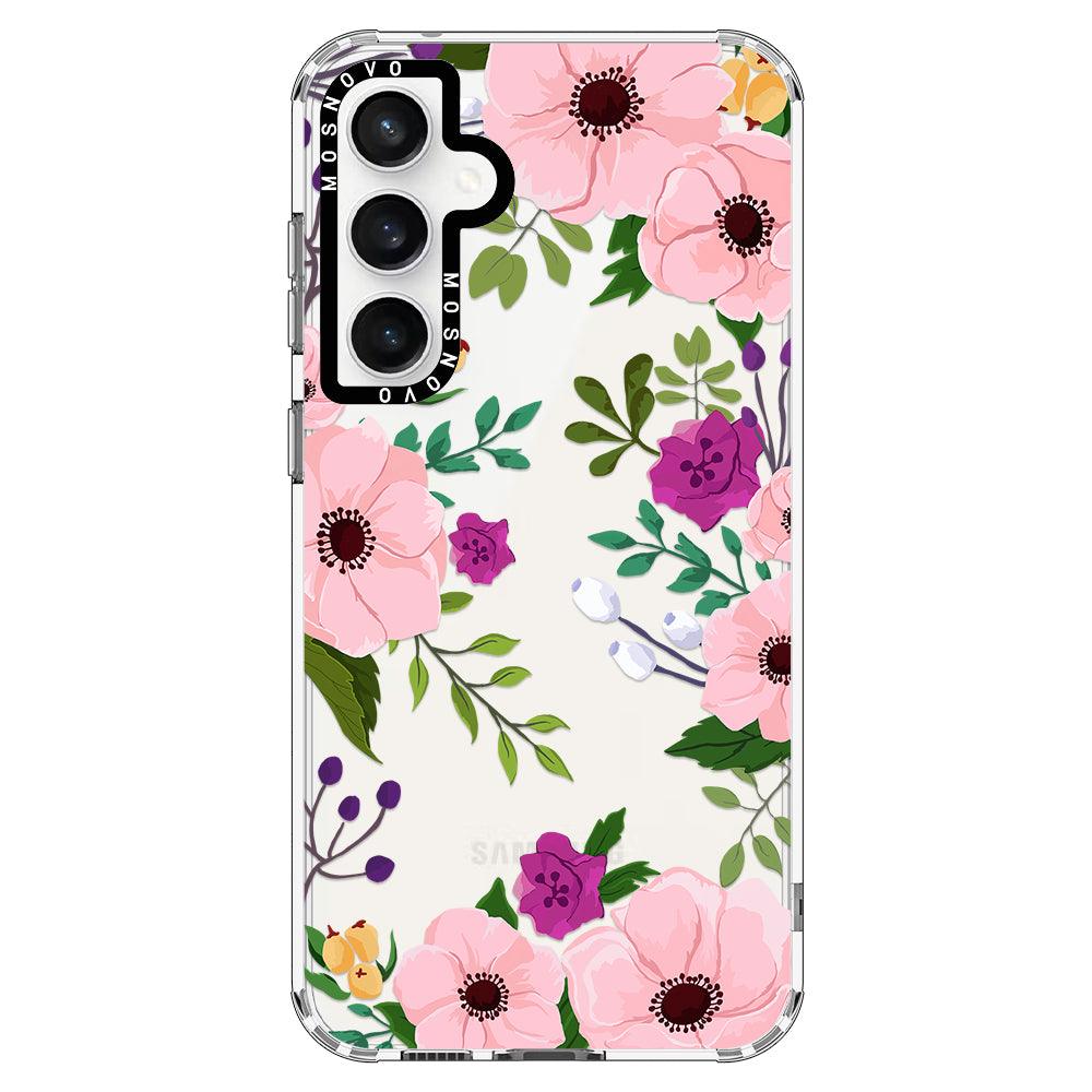 Watercolor Floral Phone Case - Samsung Galaxy S23 FE Case