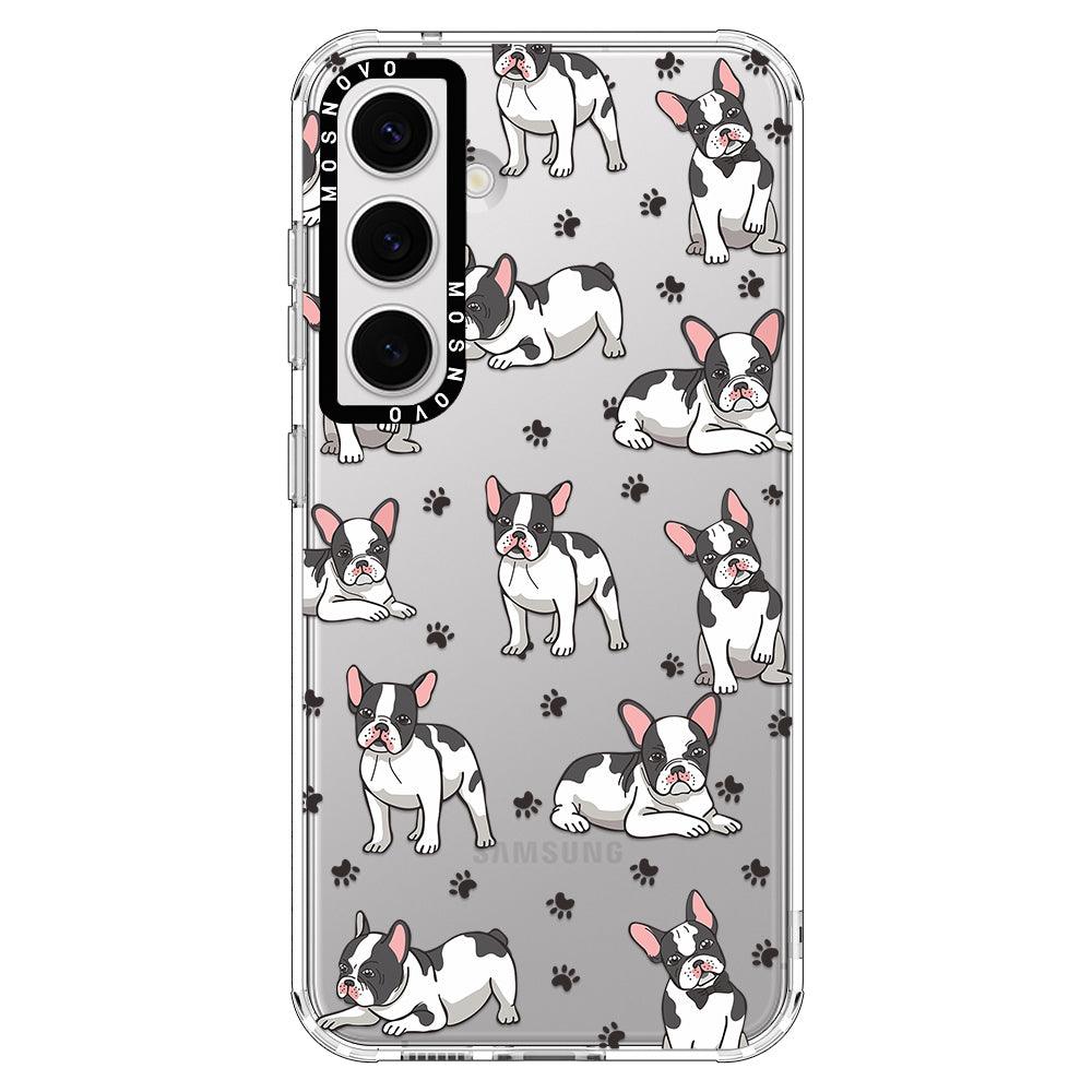 French Bull Dog Phone Case - Samsung Galaxy S24 Case - MOSNOVO