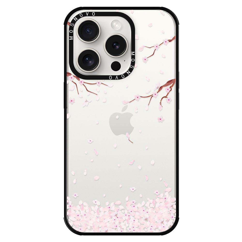 Sakura Phone Case - iPhone 15 Pro Case - MOSNOVO