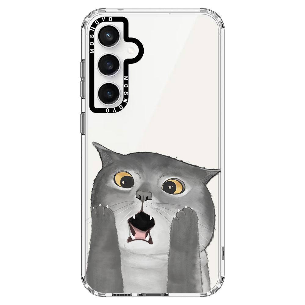 OMG Cat Phone Case - Samsung Galaxy S23 FE Case