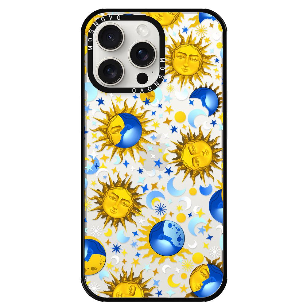 Sun and Moon Phone Case - iPhone 15 Pro Max Case - MOSNOVO