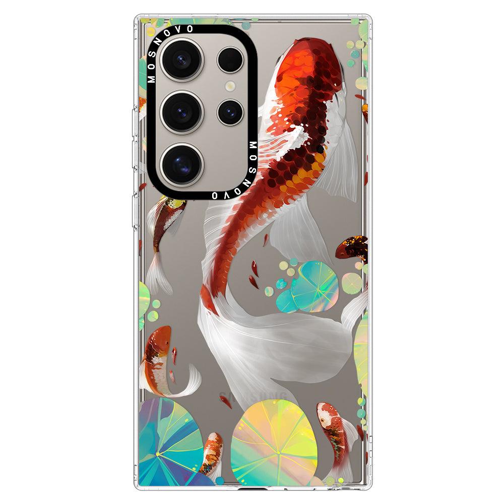 Koi Art Phone Case - Samsung Galaxy S24 Ultra Case - MOSNOVO