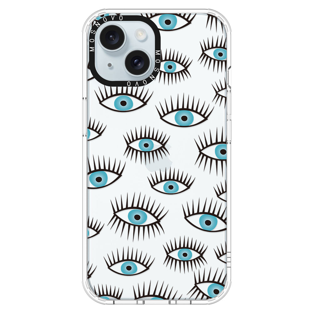 Evil Eye Phone Case - iPhone 15 Plus Case - MOSNOVO