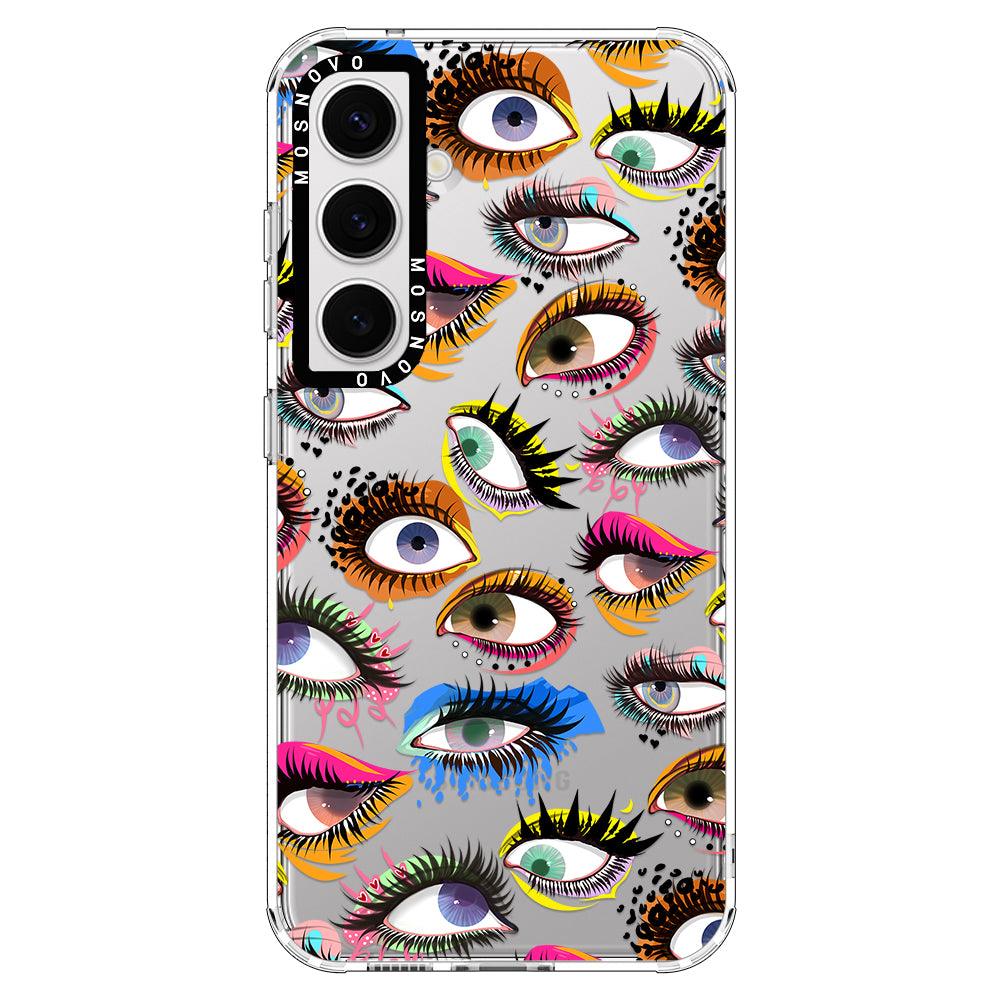 Art of Eyes Phone Case - Samsung Galaxy S24 Case - MOSNOVO