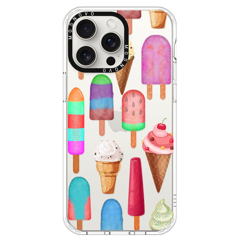 Ice Cream Phone Case - iPhone 15 Pro Max Case - MOSNOVO