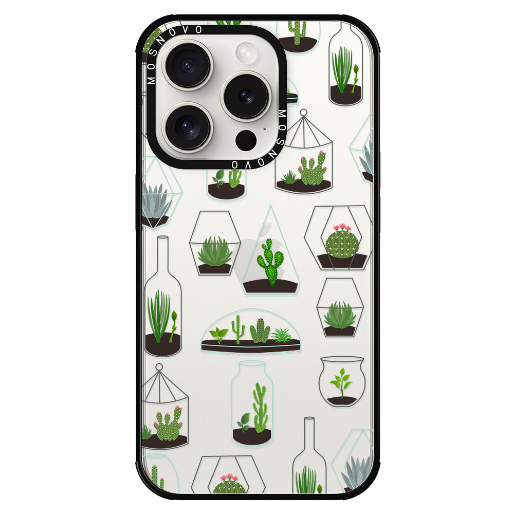 Cactus Plant Phone Case - iPhone 15 Pro Case - MOSNOVO