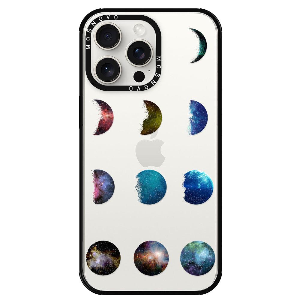 Moon Phase Phone Case - iPhone 15 Pro Max Case - MOSNOVO