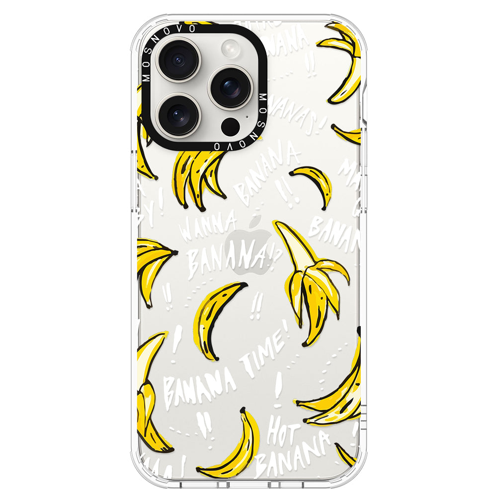 Banana Banana Phone Case - iPhone 15 Pro Max Case - MOSNOVO