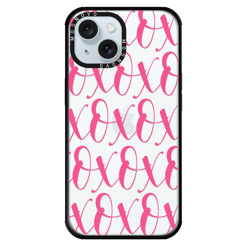 XOXO Phone Case - iPhone 15 Case - MOSNOVO