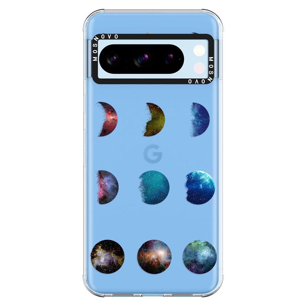 Moon Phase Phone Case - Google Pixel 8 Pro Case - MOSNOVO