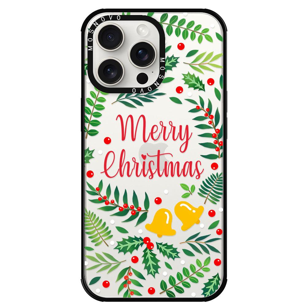 Merry Christmas Phone Case - iPhone 15 Pro Max Case - MOSNOVO