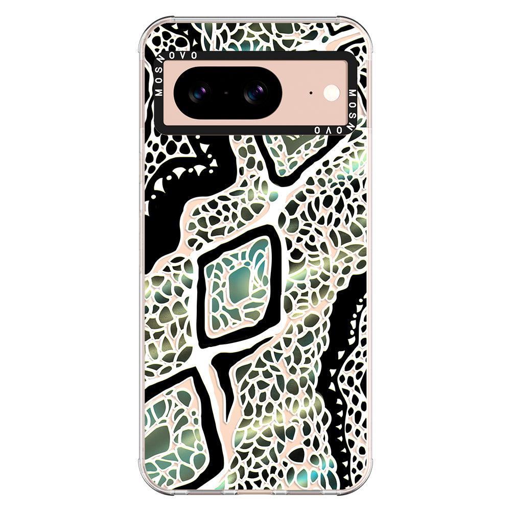 Jade Snake Phone Case - Google Pixel 8 Case - MOSNOVO