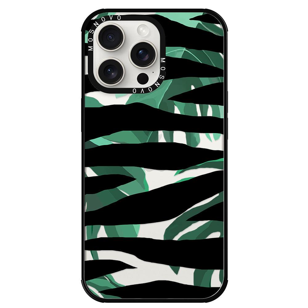 Wild Zebra Phone Case - iPhone 15 Pro Max Case - MOSNOVO