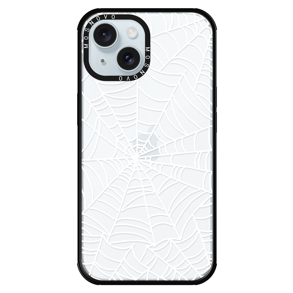 Spider Web Phone Case - iPhone 15 Plus Case - MOSNOVO