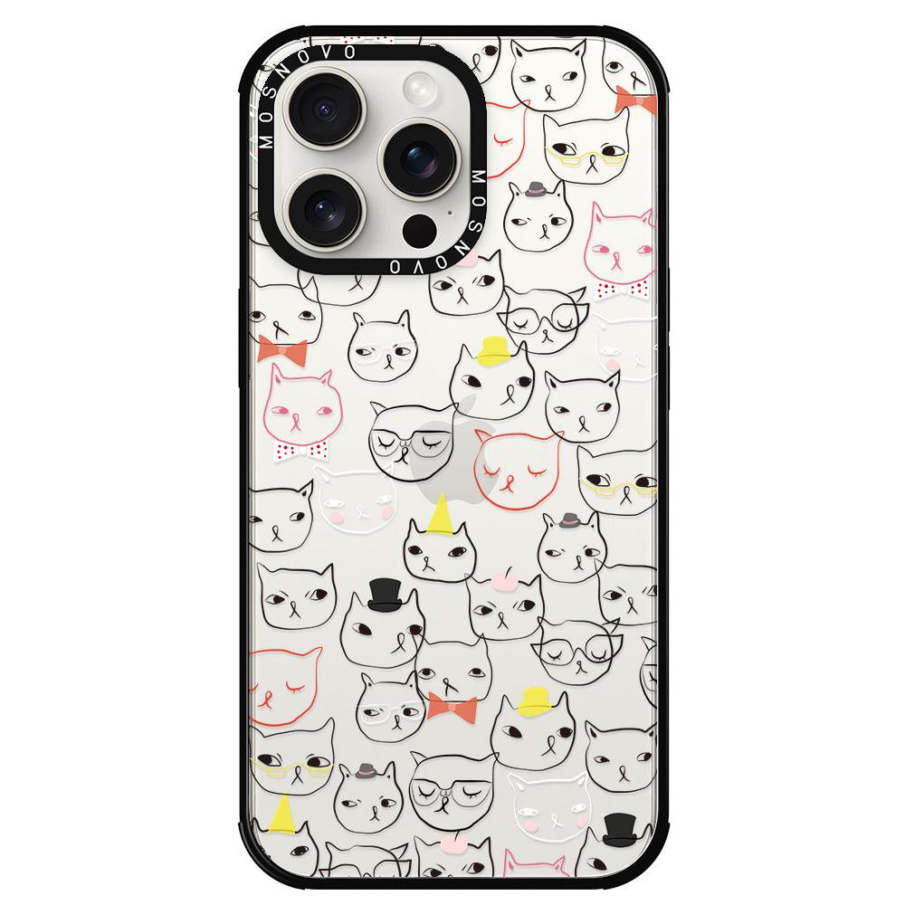 Grumpy Cat Phone Case - iPhone 15 Pro Max Case - MOSNOVO