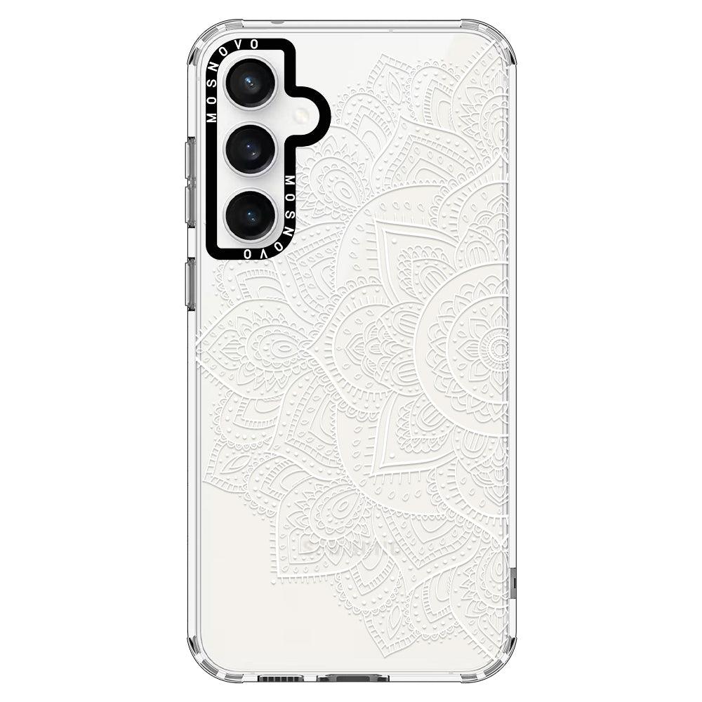 Half Mandala Phone Case - Samsung Galaxy S23 FE Case