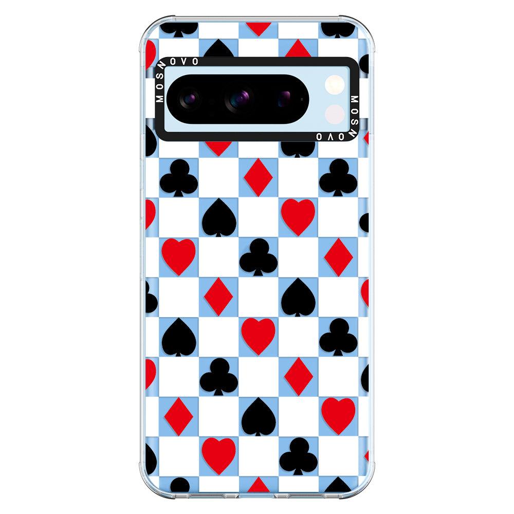 Checker Poker Phone Case - Google Pixel 8 Pro Case - MOSNOVO