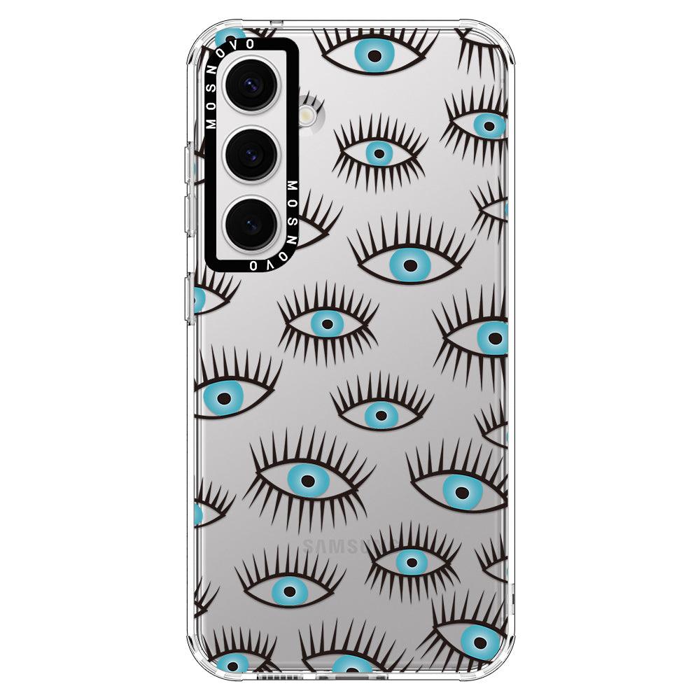 Evil Eye Phone Case - Samsung Galaxy S24 Plus Case - MOSNOVO