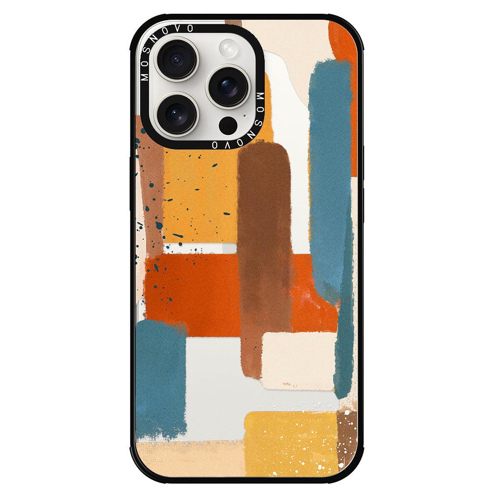 Modern Abstract Artwork Phone Case - iPhone 15 Pro Max Case - MOSNOVO