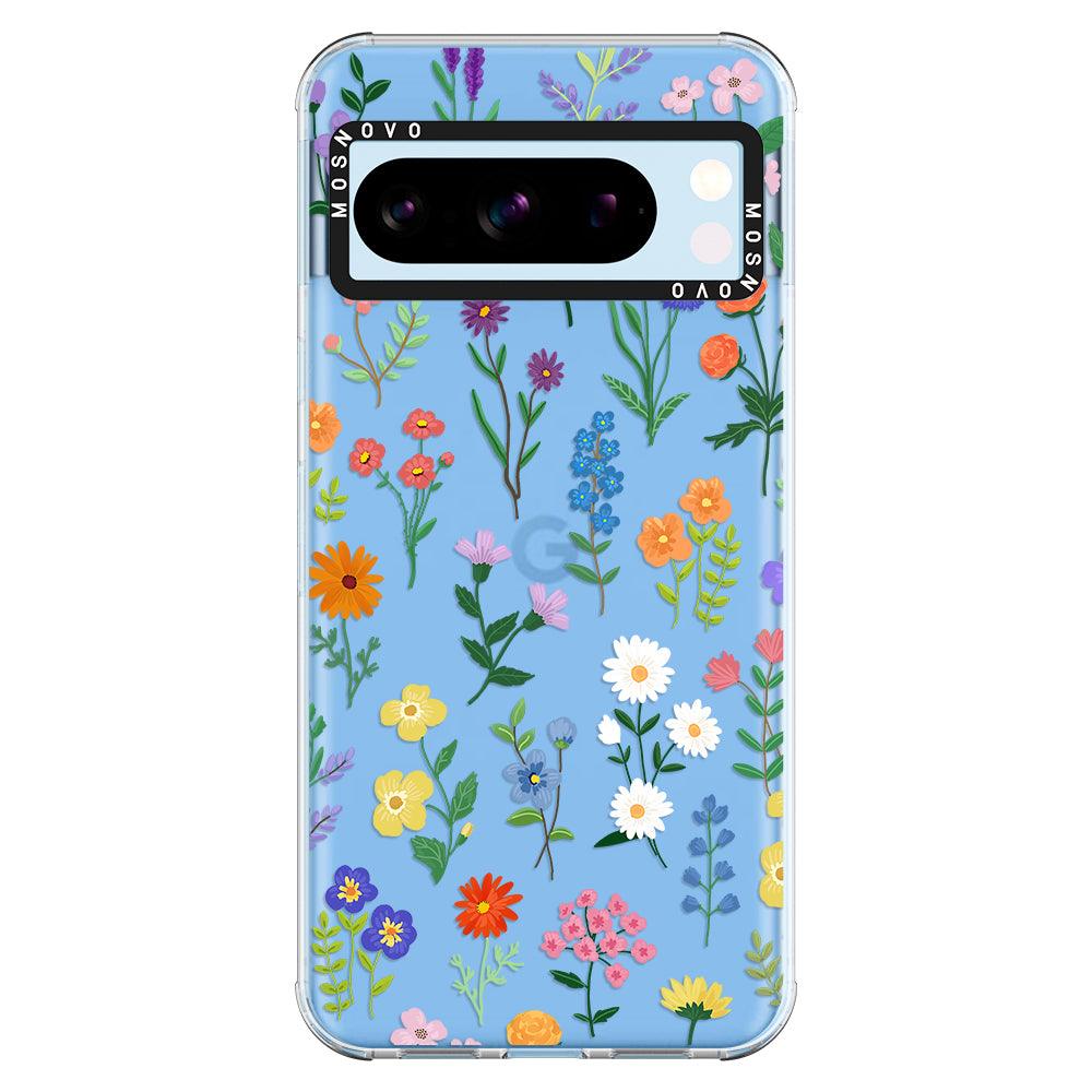 Botanical Floral Phone Case - Google Pixel 8 Pro Case - MOSNOVO