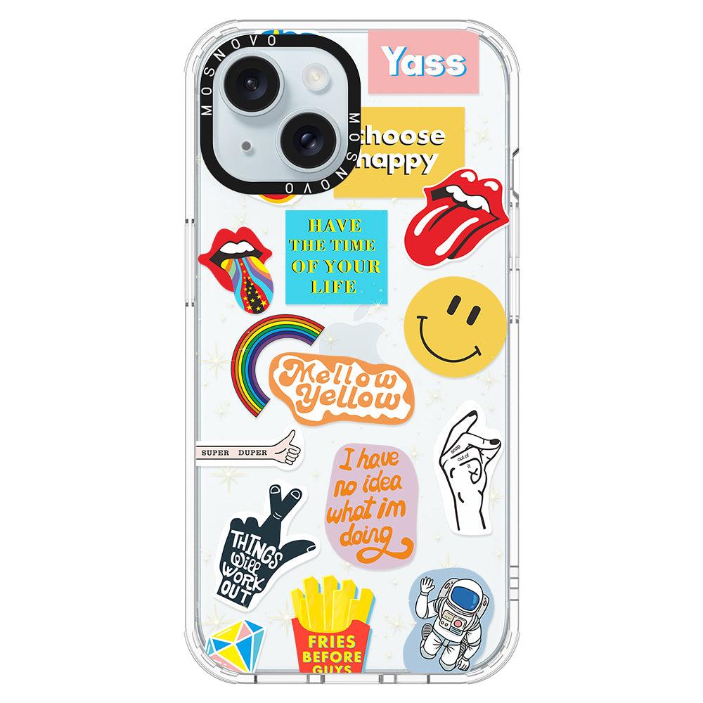 Pop Culture Phone Case - iPhone 15 Plus Case - MOSNOVO