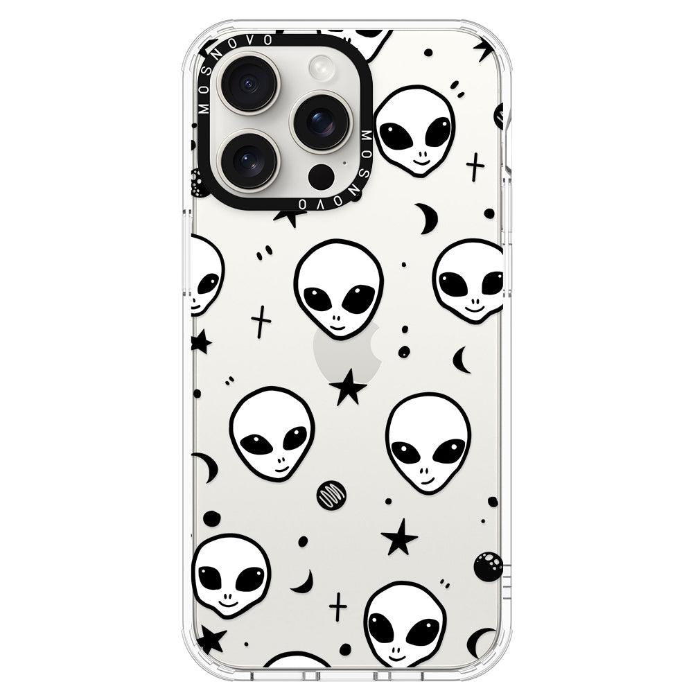 Cute Alien Phone Case - iPhone 15 Pro Max Case - MOSNOVO