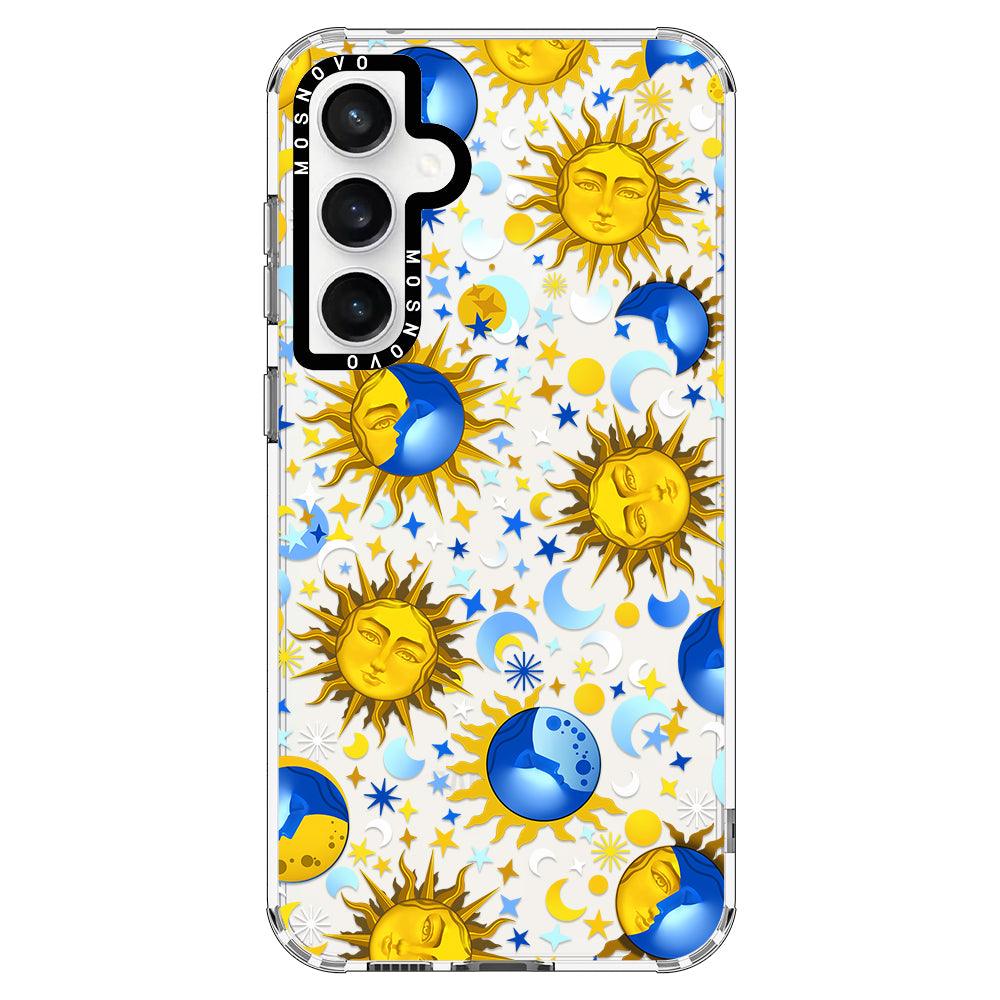 Celestial Sun Moon Phone Case - Samsung Galaxy S23 FE Case