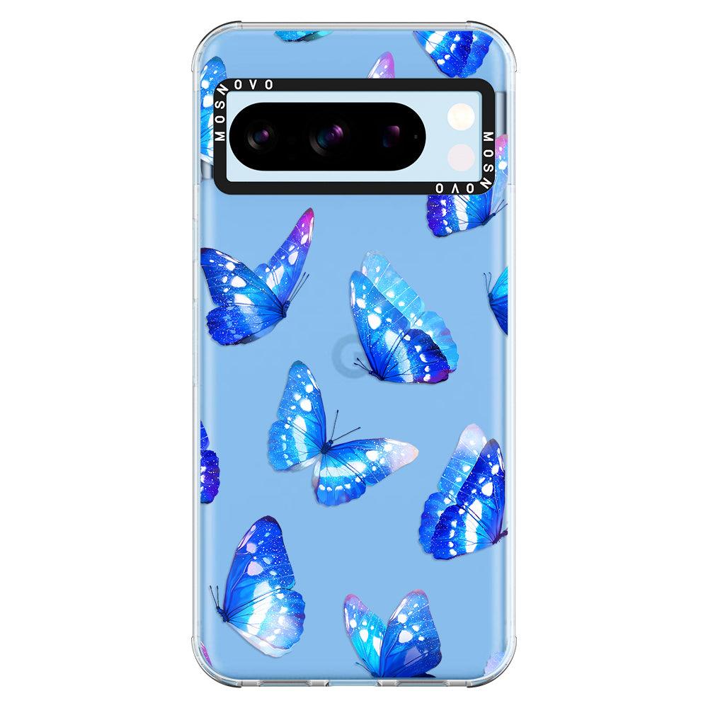 Stunning Blue Butterflies Phone Case - Google Pixel 8 Pro Case - MOSNOVO