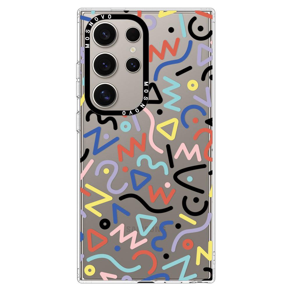 Doodle Art Phone Case - Samsung Galaxy S24 Ultra Case - MOSNOVO