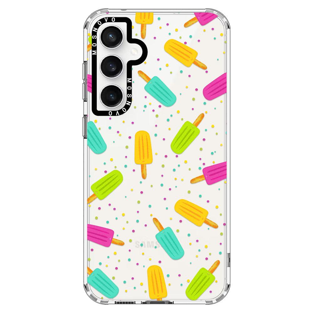 Rainbow Ice Pop Phone Case - Samsung Galaxy S23 FE Case