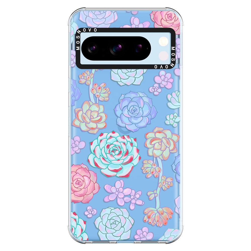 Succulents Phone Case - Google Pixel 8 Pro Case - MOSNOVO