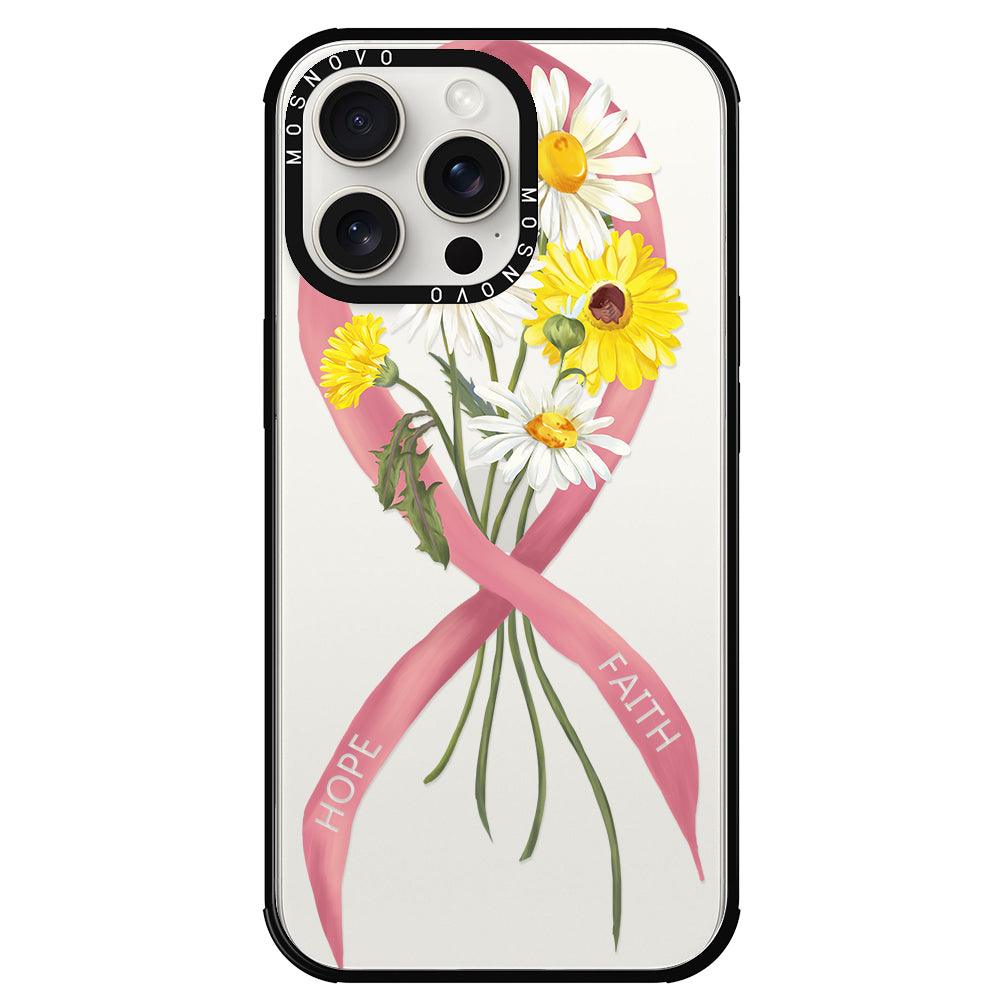 Breast Awareness Phone Case - iPhone 15 Pro Max Case - MOSNOVO