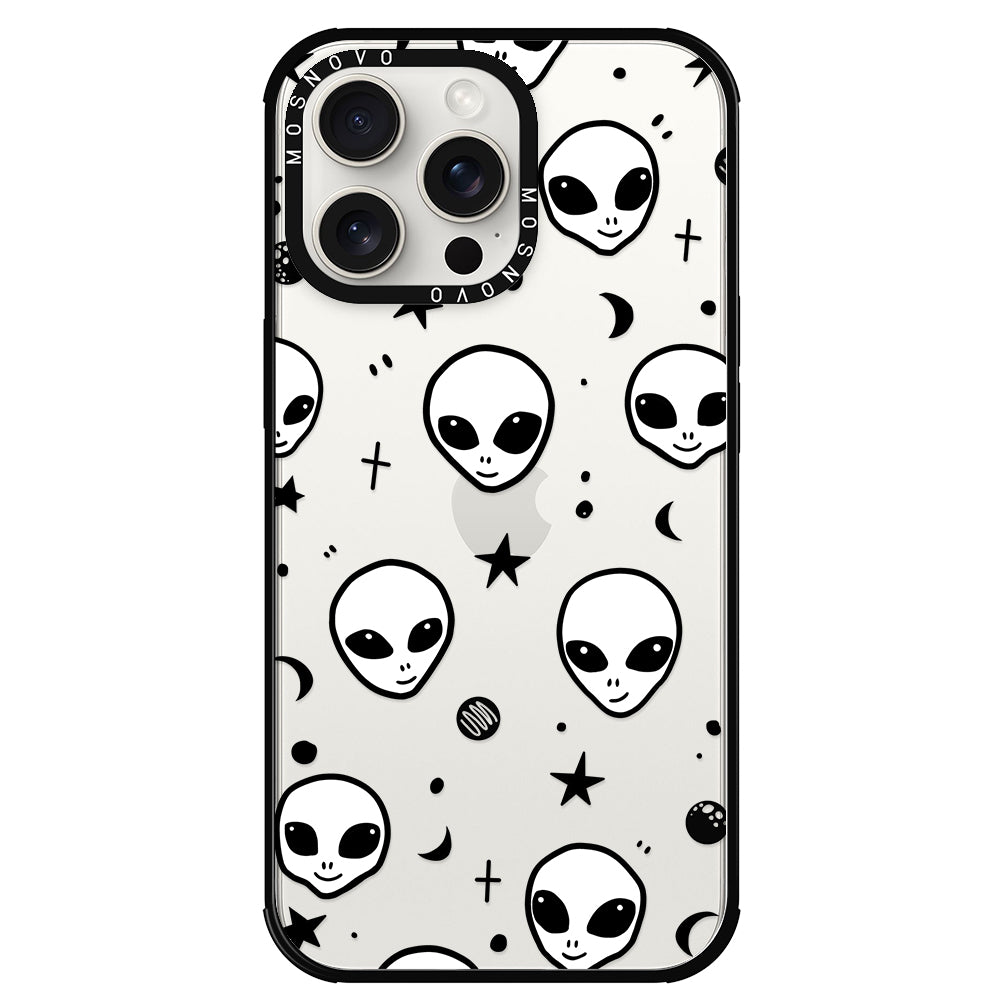 Cute Alien Phone Case - iPhone 15 Pro Max Case - MOSNOVO