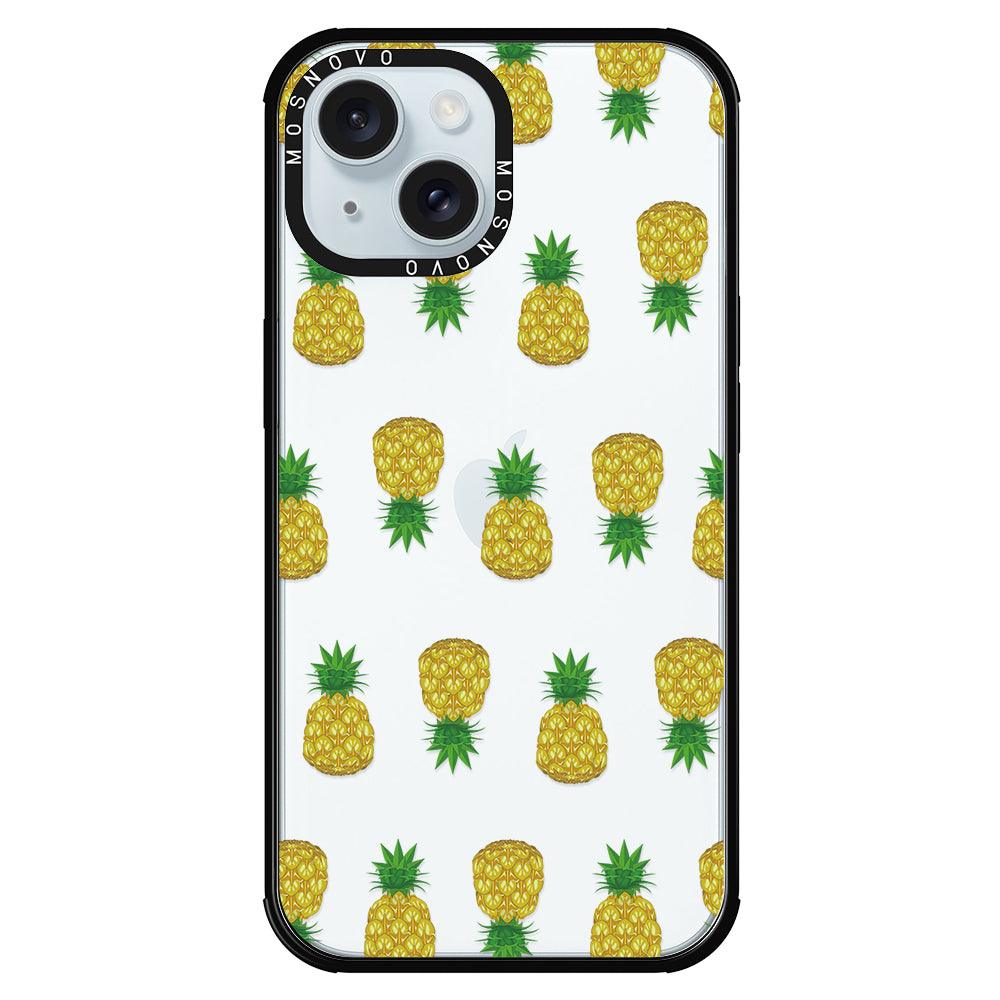 Cute Pineapples Phone Case - iPhone 15 Plus Case - MOSNOVO