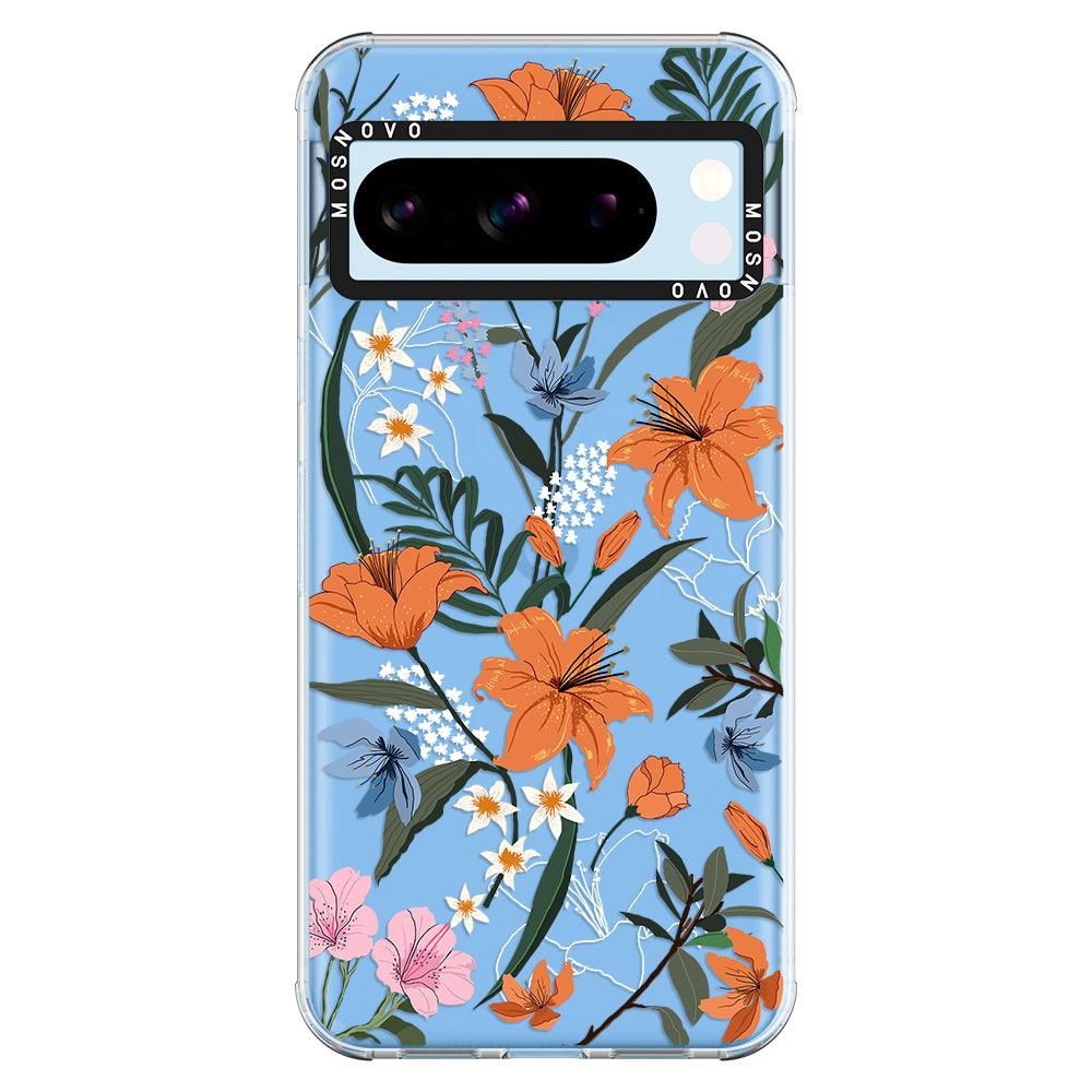 Lily Garden Phone Case - Google Pixel 8 Pro Case - MOSNOVO